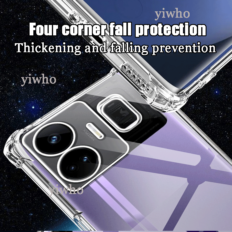 Für OPPO Realme GT Neo 5 240w Fall Klar Silikon Weiche TPU Telefon Abdeckung GT3 GT2 Gt 3 2t 5 5g Explorer Master Neo5 Transparent – Detail 2