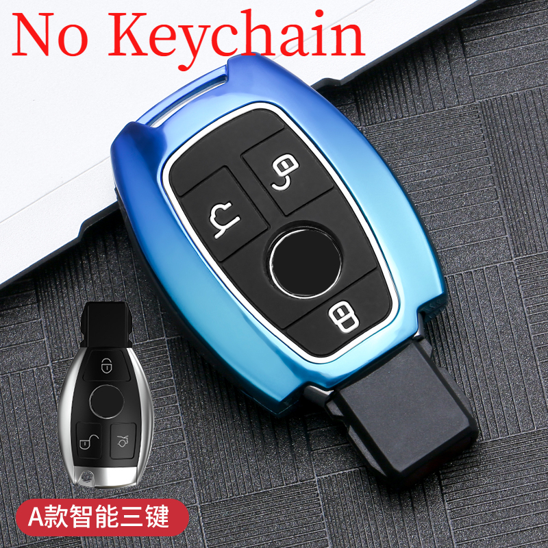 Lega Car Key Case Cover Protection Shell Cover accessori per Benz E C Class W204 W212 W176 GLC CLA GLA Car Styling - Sff6f5263fa304e6e8d4e1218ee2f6718o