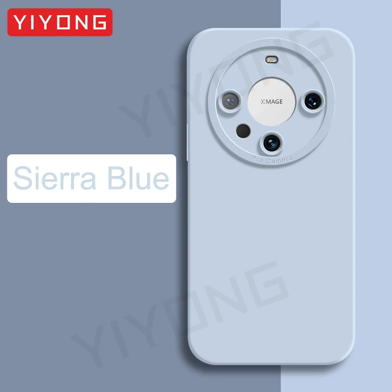Custodia Mate60 YIYONG Square Liquid Silicone Soft Cover per Huawei Mate 60 50 40 Mate40 Mate50 Pro Custodie per telefono antiurto_voghion.com