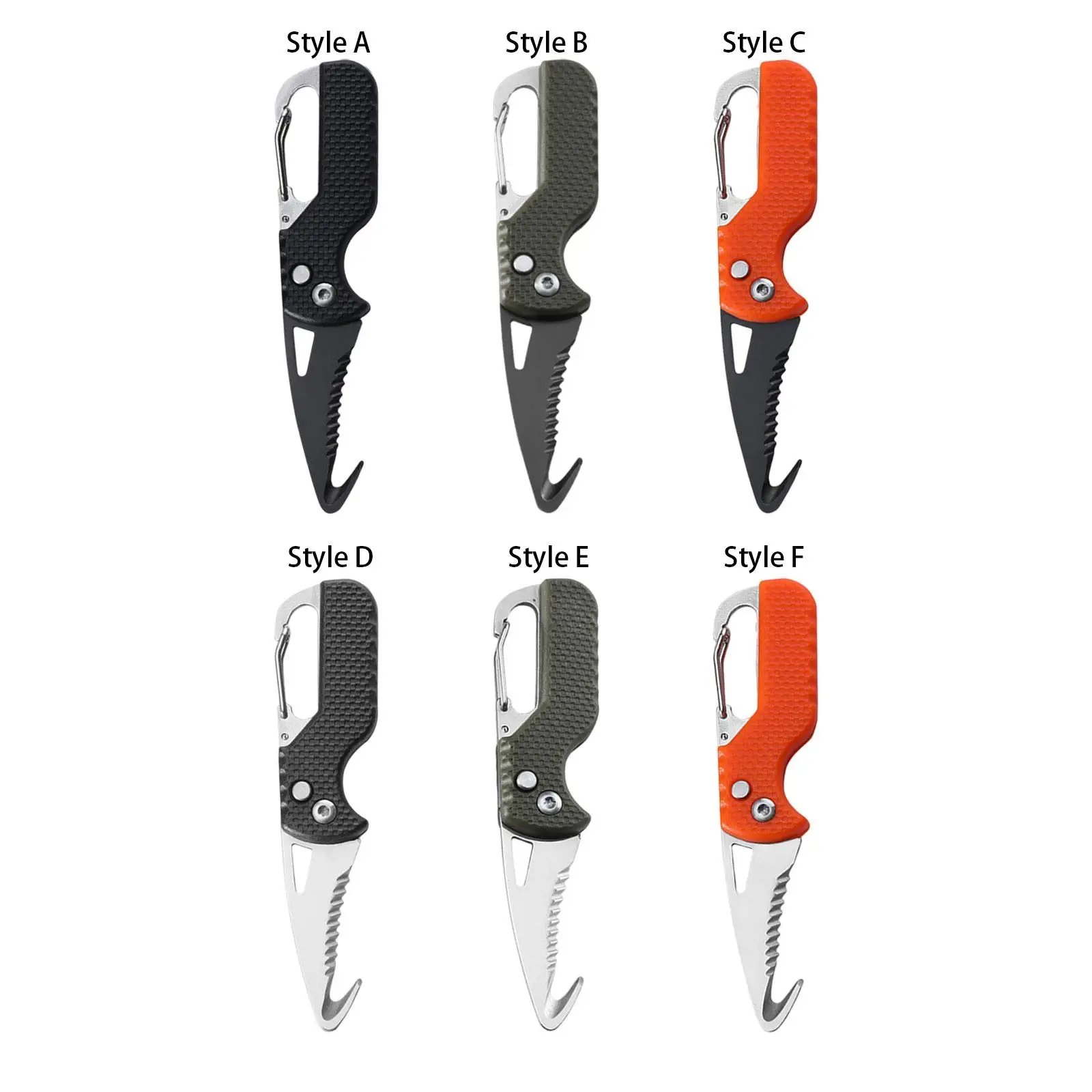 Bottle Opener Durable Utility Tool Multifunctional Tool Mini Box Cutter Foldable Cutter for Survival Camping Fishing Outdoor