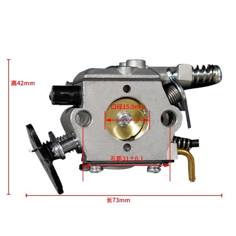 38cc 41cc 43cc 2t chainserras carb. Carburador