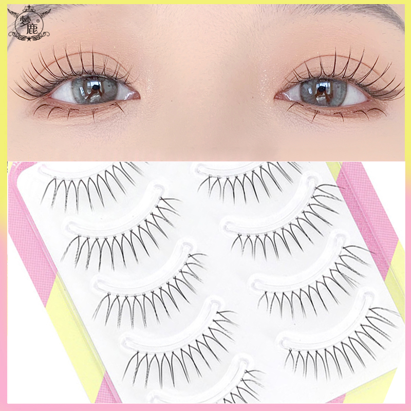 Best of Dream Deer False Eyelashes A Type Eyelashes Upgraded Lash V-shaped 0.14mm Transparent Stem Soft Natural Eye Lashes Mink Reviews & Tips