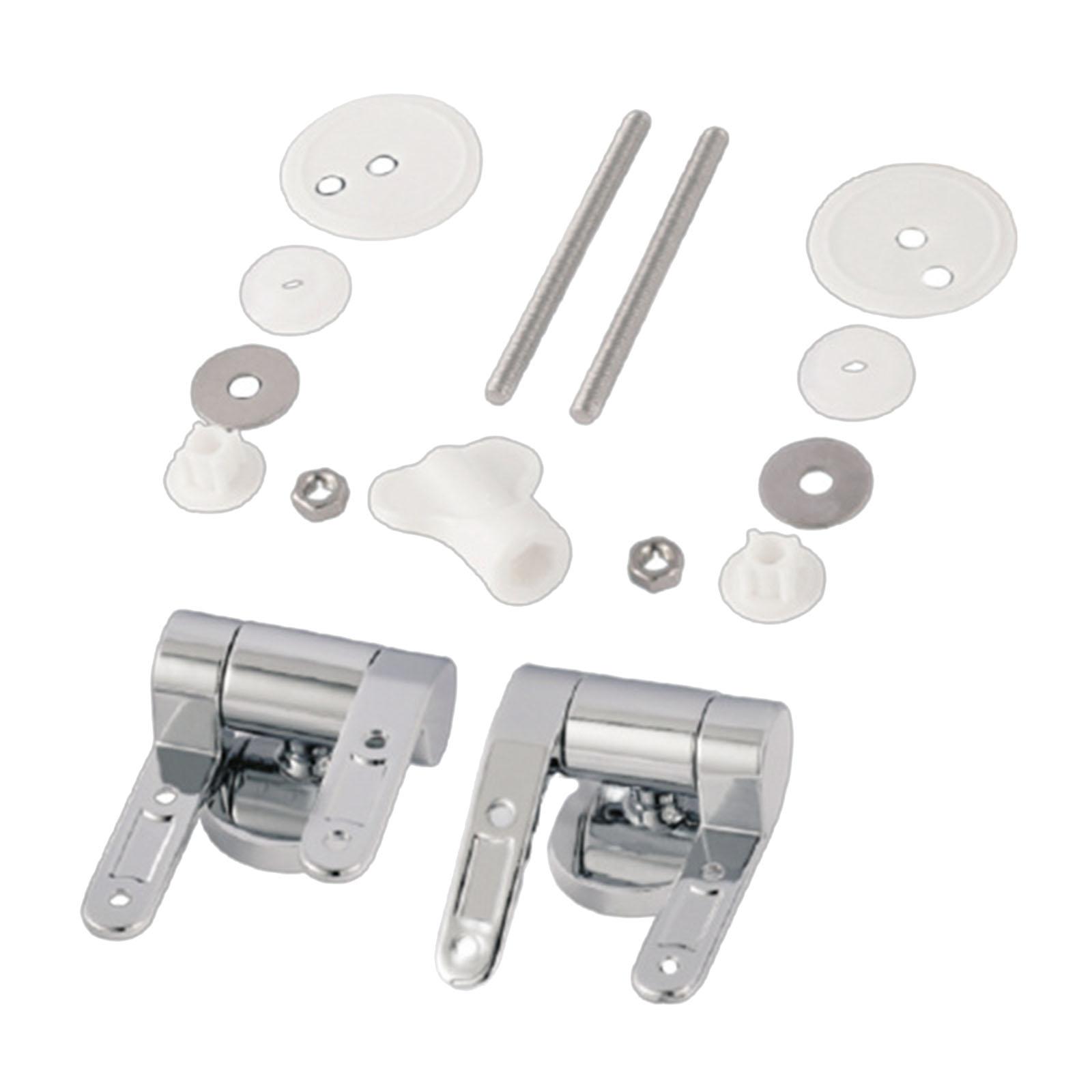 Description Picture 6 of itemToilet Seat Hinge Accessories Lid Hinge Universal with Parts Fixing Bracket for Telescopic Kitchen Flipping Sliding Toilet Lids
