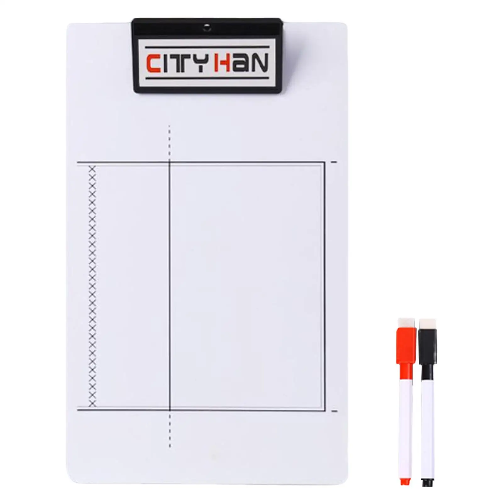 Ball Coaching Board, Coaches Clipboard with Pen Dry Erase, Board for Techniques