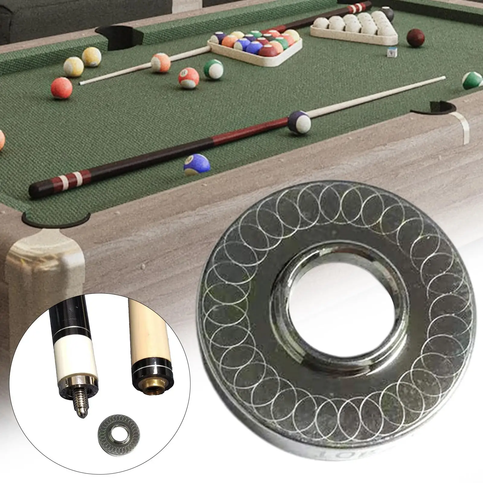 Billiards Cue Balance Ring Cue Accessories Durable for Billiard Training Aid