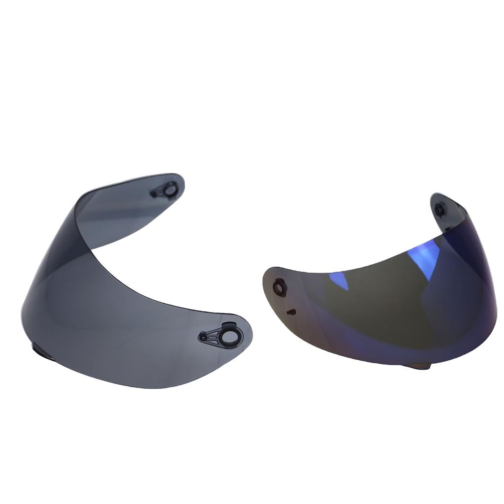 MagiDeal 2 x Motorcycle  Visor for K3SV K5 s Lens Tawny