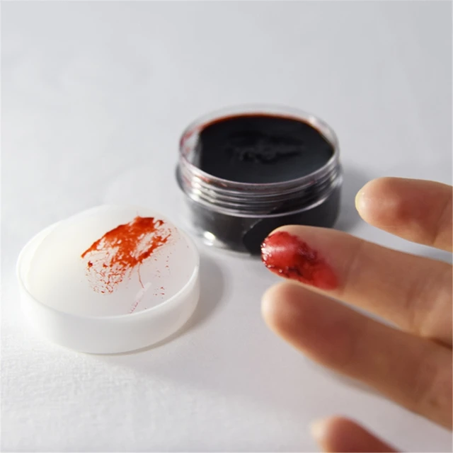 1PC 15g Special Effects Makeup Drama Wax Fake Scars Stage Blood Skin Fake  Wound Nose Scar Wax Cosplay Special Costume Halloween Makeup