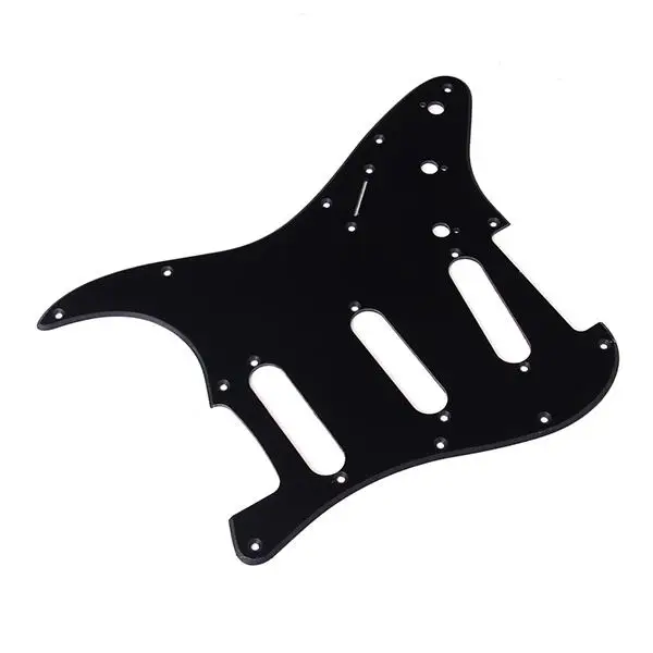 DIY Black Unfinished PVC Guitar  For ST Electric Guitar