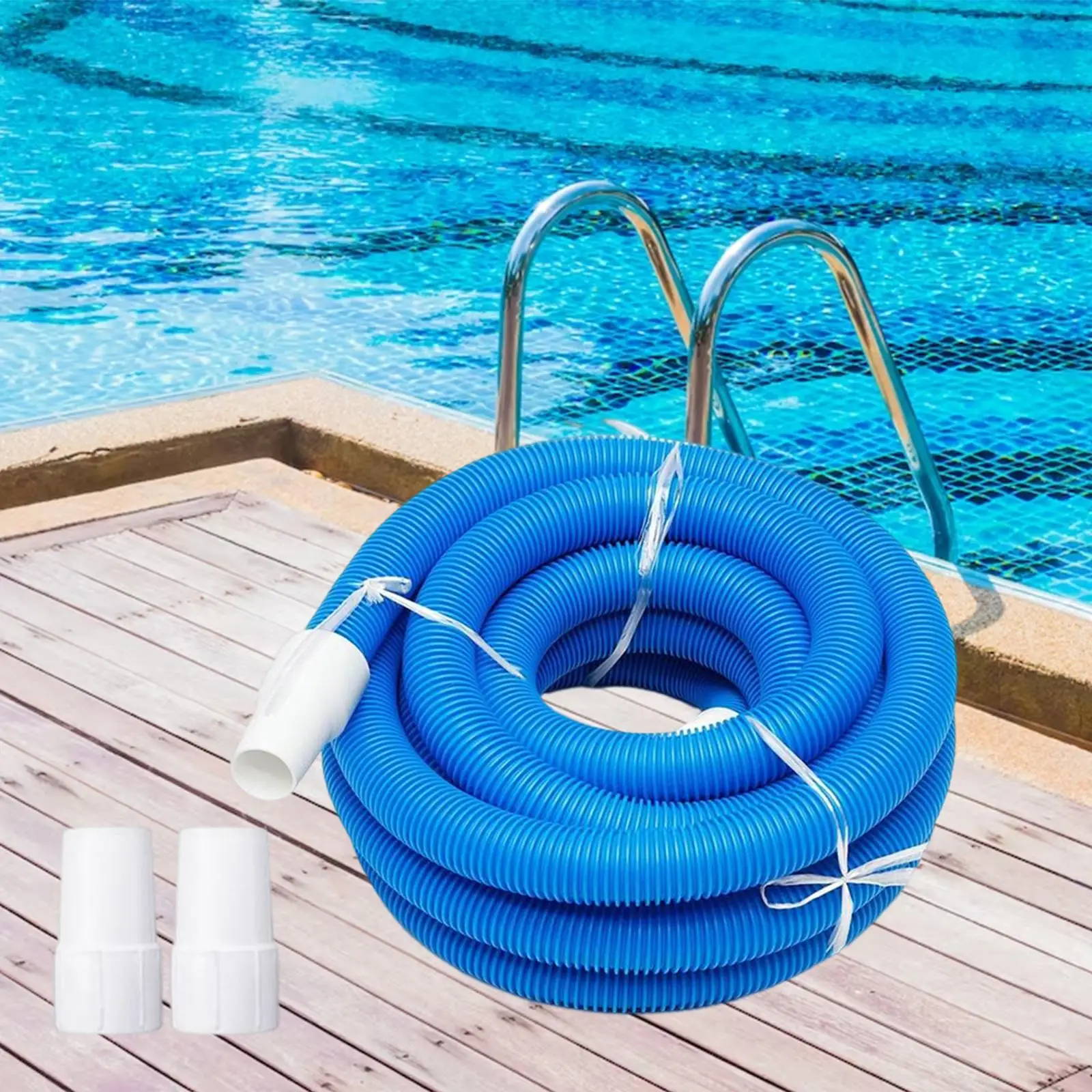 Pool Suction Hose to Swivel Cuff Spiral Wrapped Connector Swimming Pool Hose