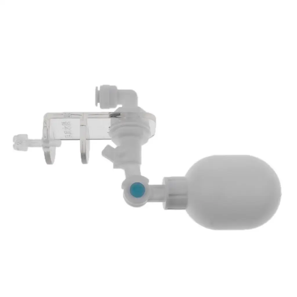 Mini Automatic Aquarium Water Float Ball Valve For Mini Water Tower White