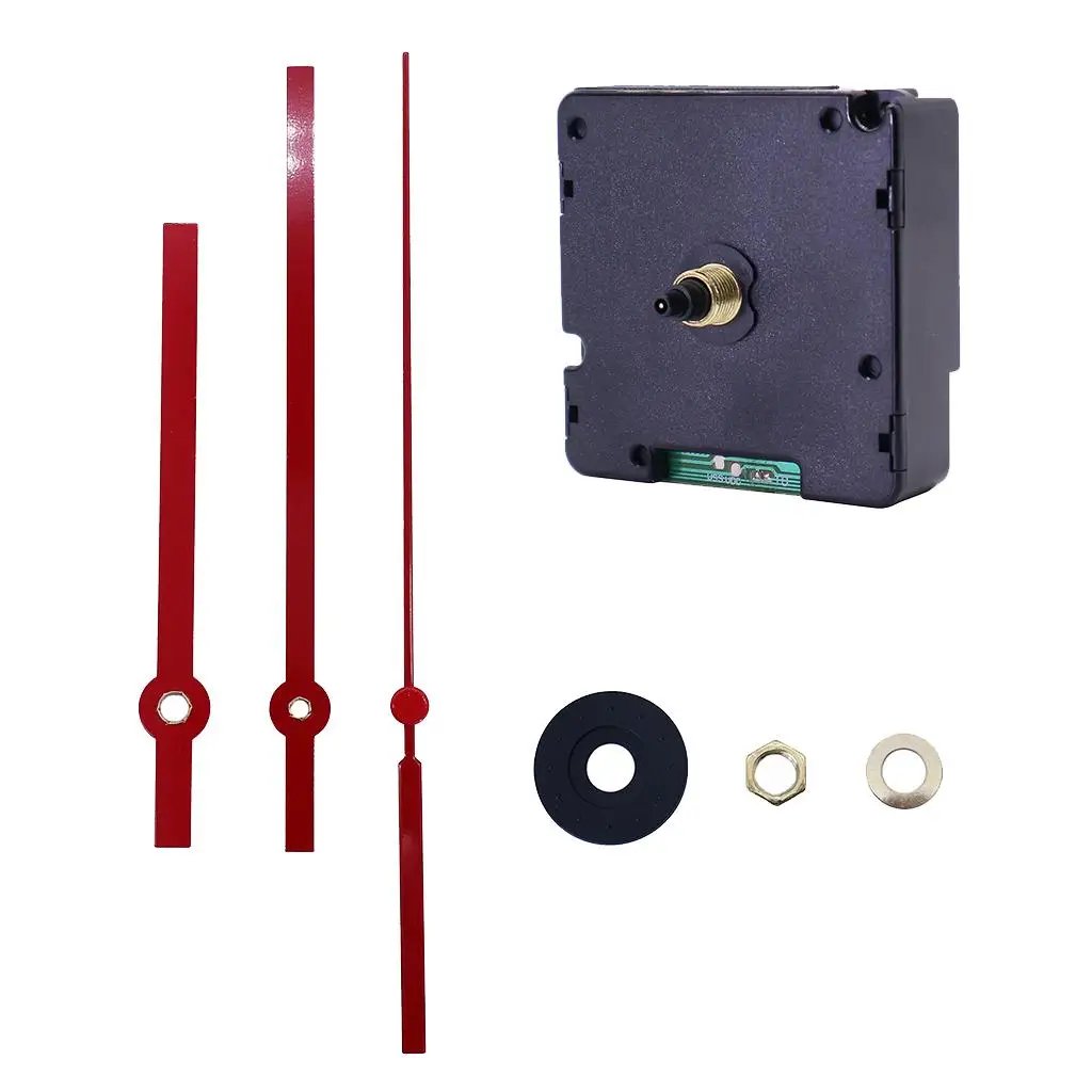 HD1688-14DCF DIY Wall Clock Movement Mechanisms Battery Powered Parts Replacement with 3 Long 