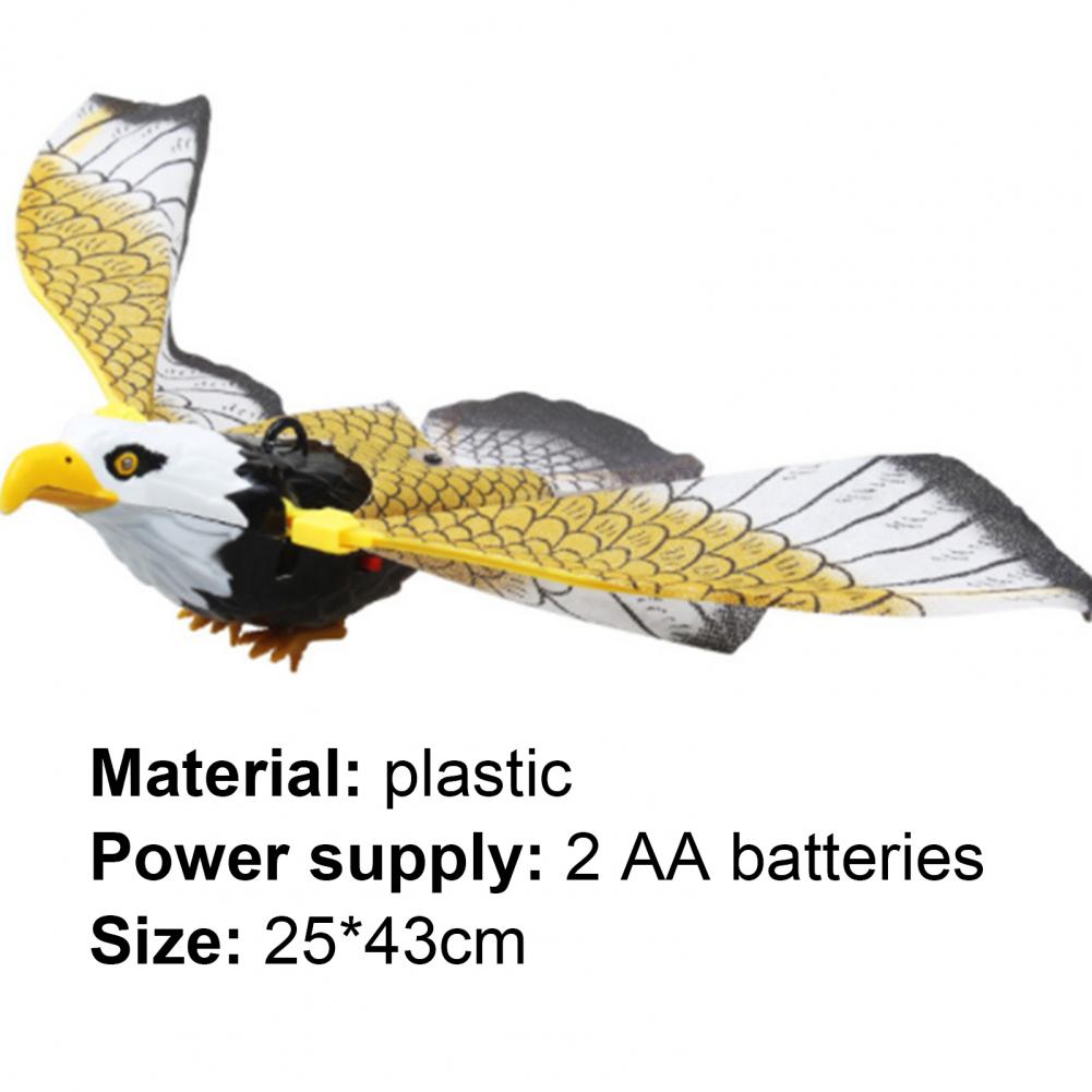 Декор для сада орела, многоцветный широко применяемый аккумулятор, нужен  ручной Орел с музыкой для сада