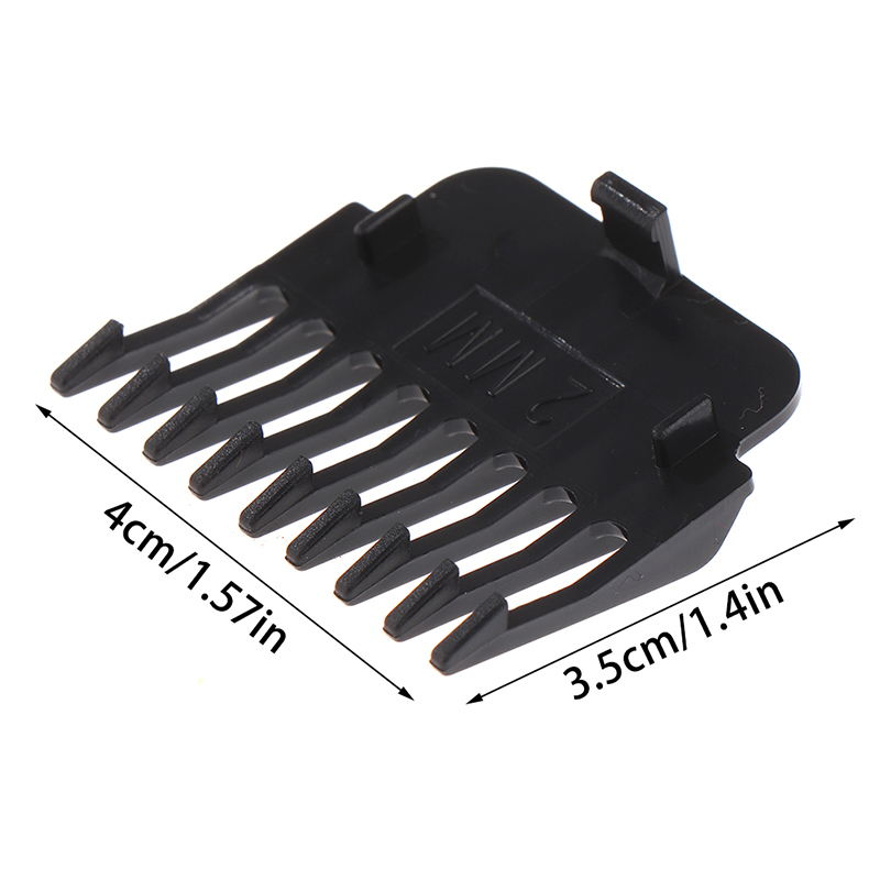Description Picture 3 of item1 Set T9 Hair Clipper Guards Guide Combs Trimmer Cutting Guides Styling Tools Attachment Compatible 1.5/ 2/ 3/ 4/ 6/ 9mm