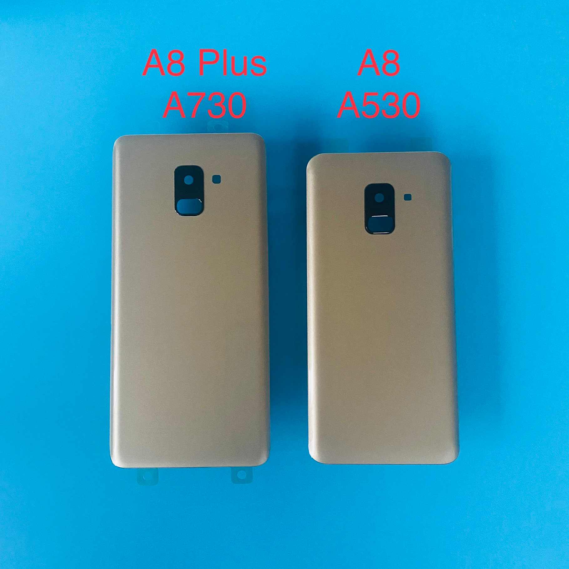 Сменная крышка аккумулятора для Samsung Galaxy A530 A730 A8/A8 Plus 2018  модели со стеклянной задней крышкой | AliExpress