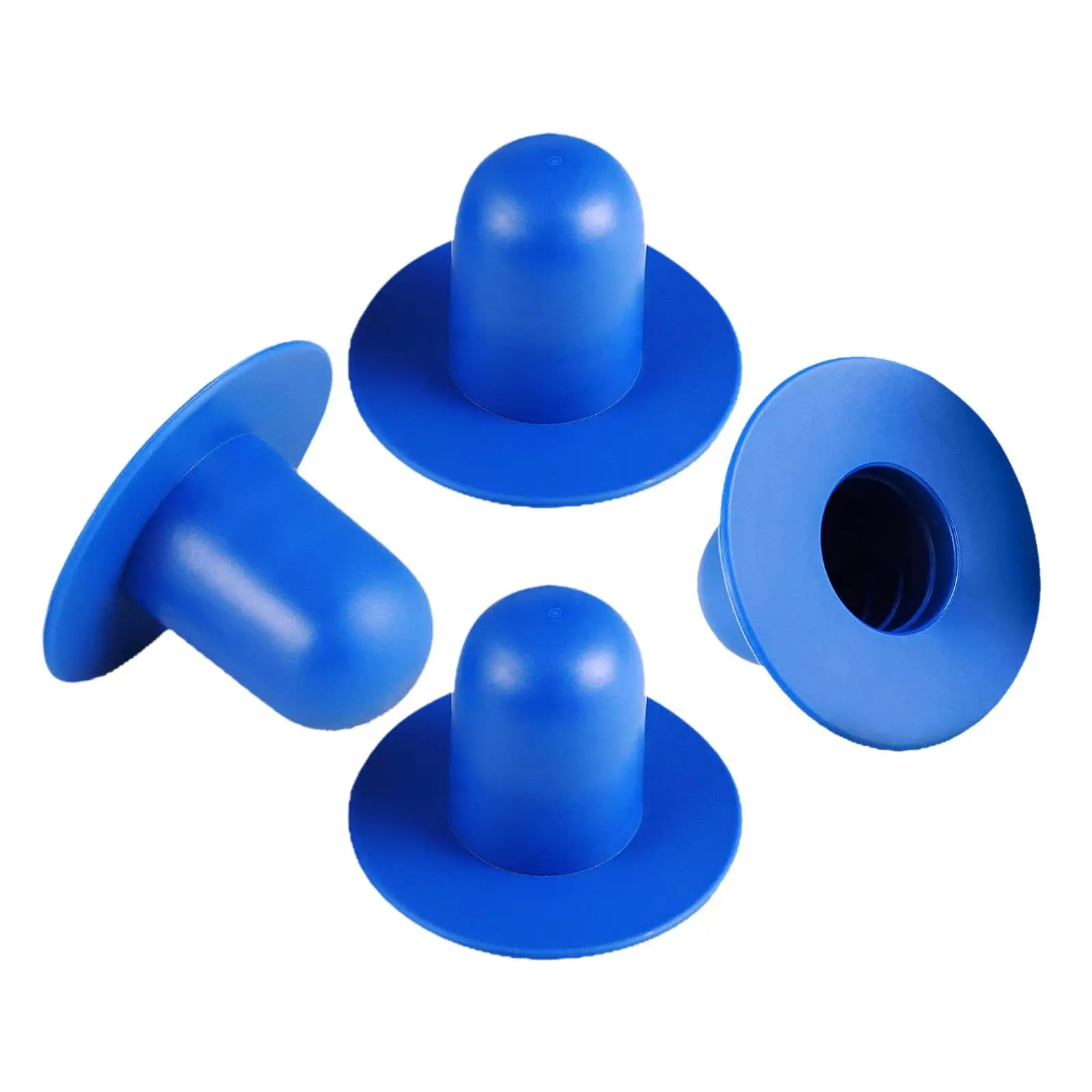 4x above Ground Swimming Pool Plugs Accessories Filter Pump Stopper Strainer Hole Plug PVC for Intex Wall Plug