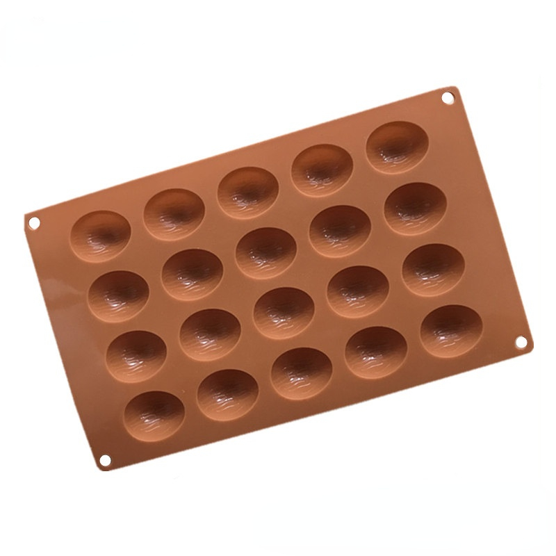 Description Picture 6 of item20 Holes Walnuts Nuts Shape Chocoalte Silicone Mold Fondant Cake  Baking Tools Pudding Cookie Soap Mold