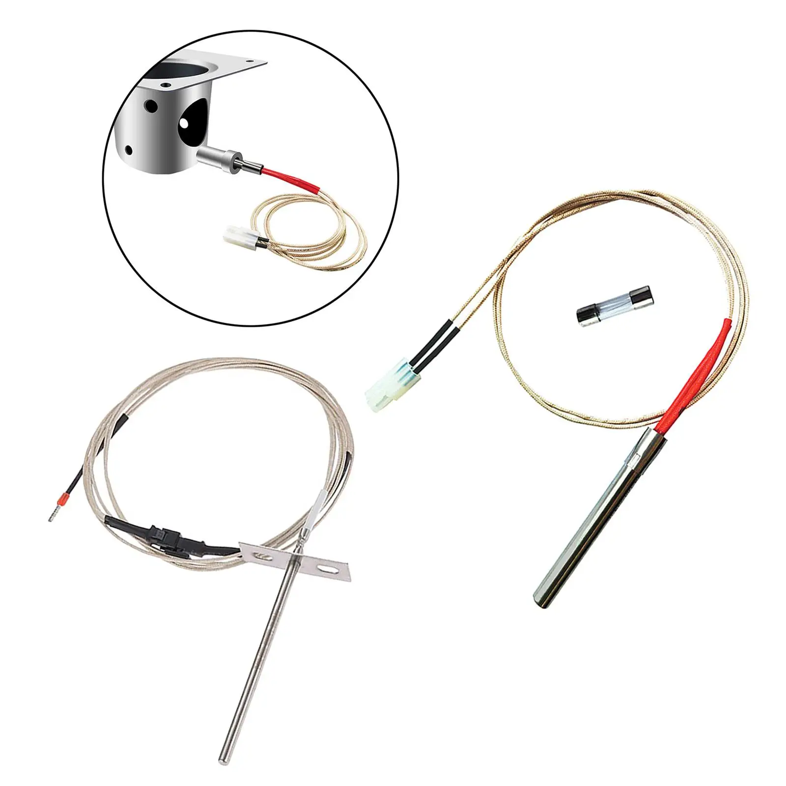  Replacement   Temperature Sensor for BBQ  Pot Cooking