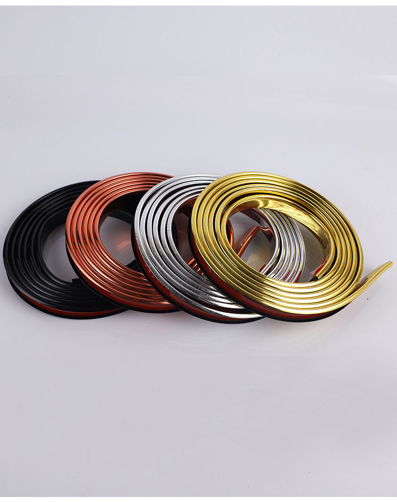 2023 New U-shaped Edge Banding Cabinet Desktop Edge Banding Decorative Strip PVC Wood Furniture Protector Cover Home Decoration