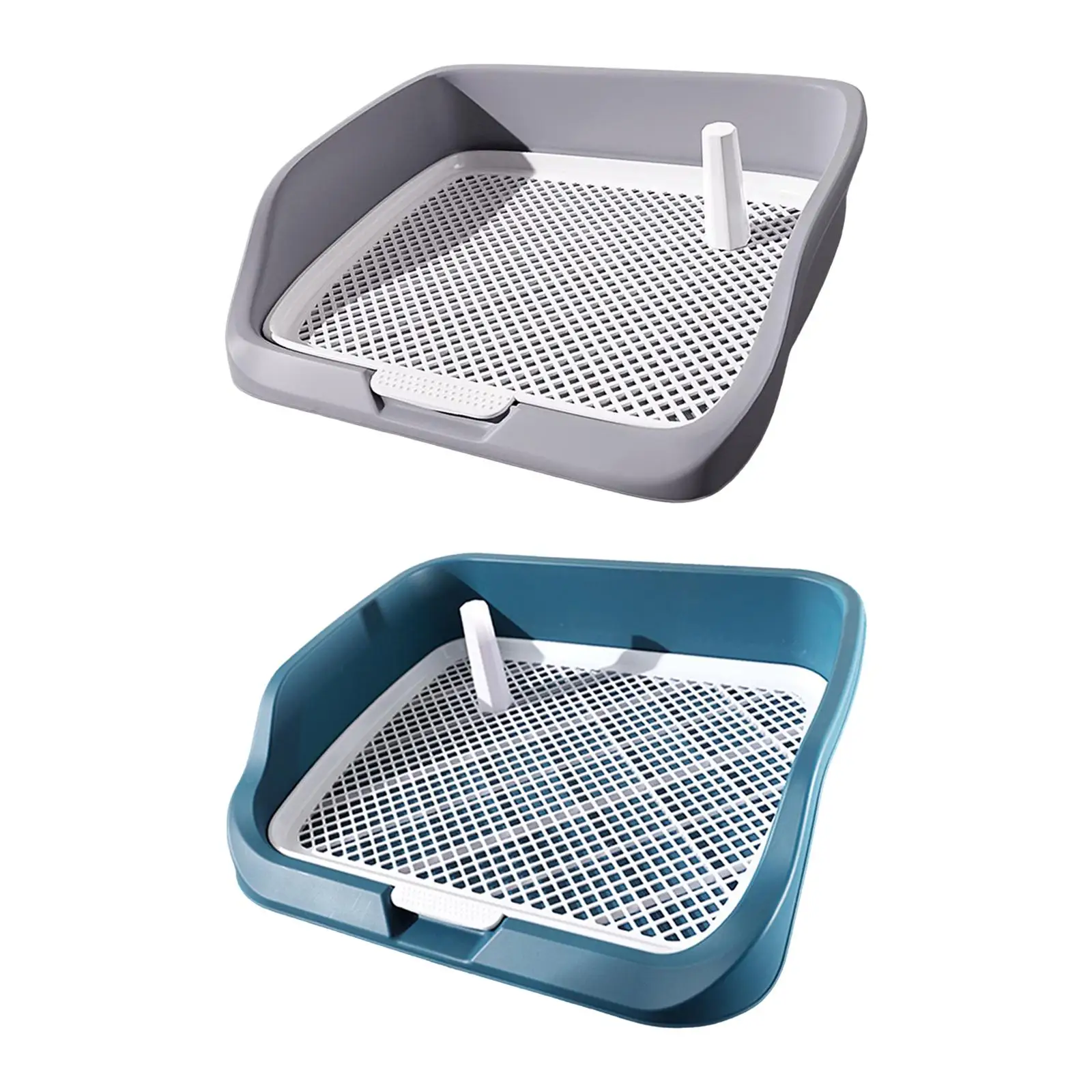 Pet Dog Toilet Puppy Potty Tray Indoor Outdoor for Cat Portable Dog Potty Pan Litter Pan Litter Box Indoor Potty Tray