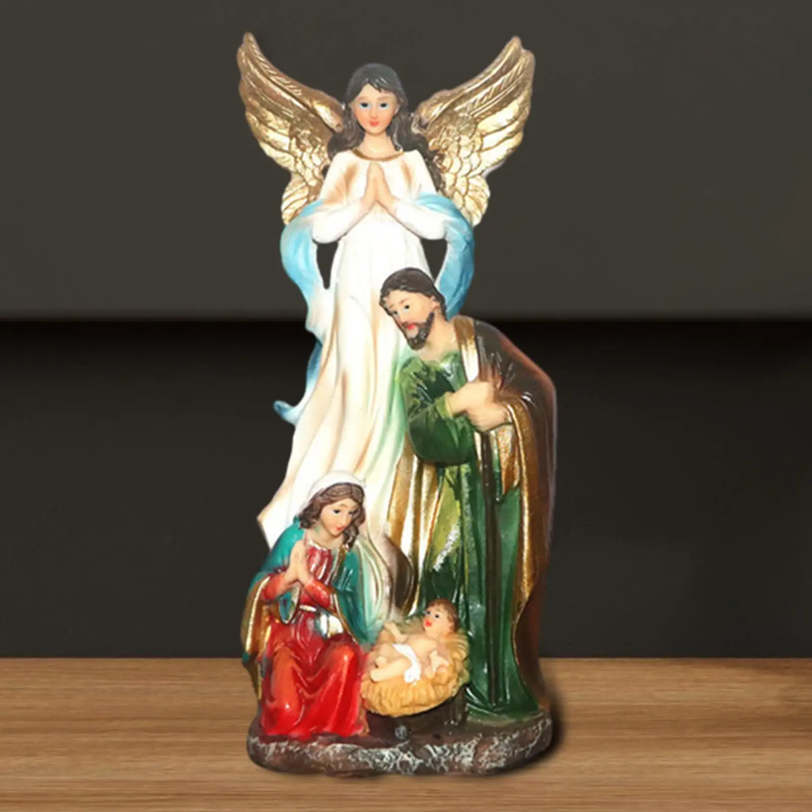 Religious Jesus Collectibles Jesus Statue for Family Desk Home