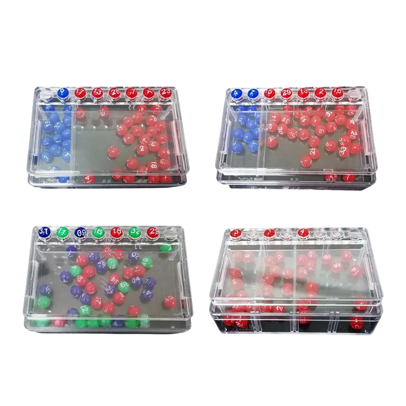 Mini Lottery Machine Number Picking Machine Draw Game 8mm Little Number Balls