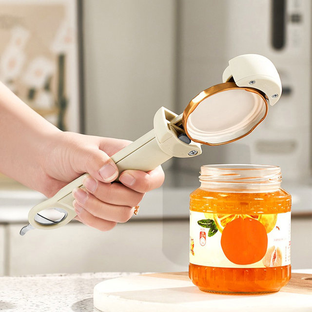 Round Jar Opener Simple Multi-function Kitchen Supplies Convenient Quick  Corkscrew for Under Cabinet Professional Lidded Pots - AliExpress