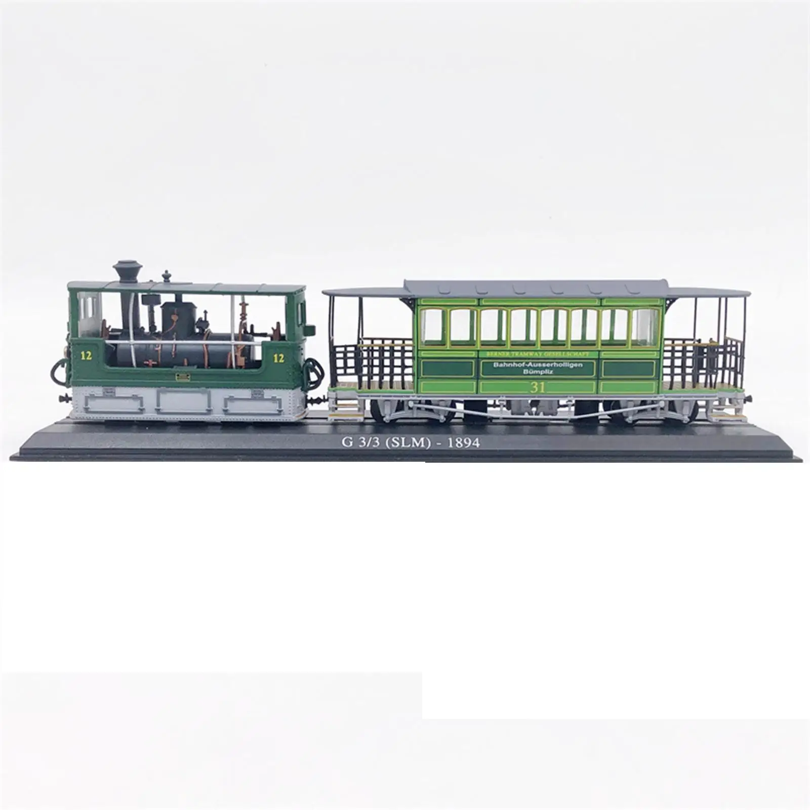 1/87 Scale Steam Train Model Decorative Collectibles Party Favors for Beginners Girls Boys