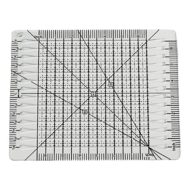 Creating non slip quilting ruler 