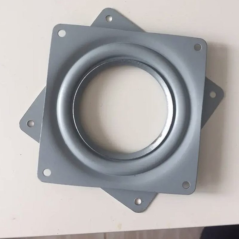 Description Picture 5 of item4 Inch Heavy Duty Lazy Susan Bearing Turntable Boat Seat Swivel Plate Base 360 Degree Rotating Display Stand Furniture Hardware
