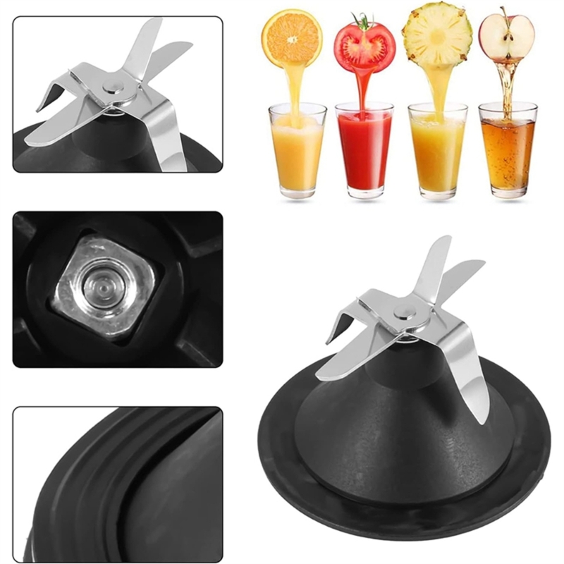 Description Picture 6 of itemFor HR2093 HR2095 HR2096 HR2097 HR2194 HR2195 HR2196 RI2095 RI2096 Juicer Mixer Cutting KnifeReplacement Assembled