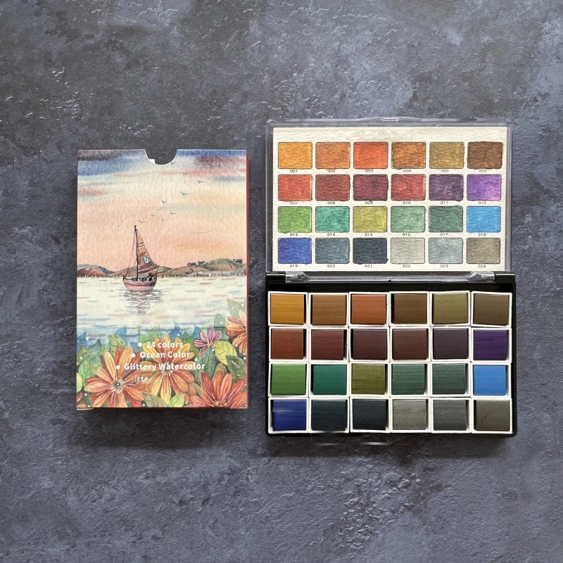 Профессиональные акварельные краски Художественный набор для начинающих художественная живопись Нейл-арт N84A