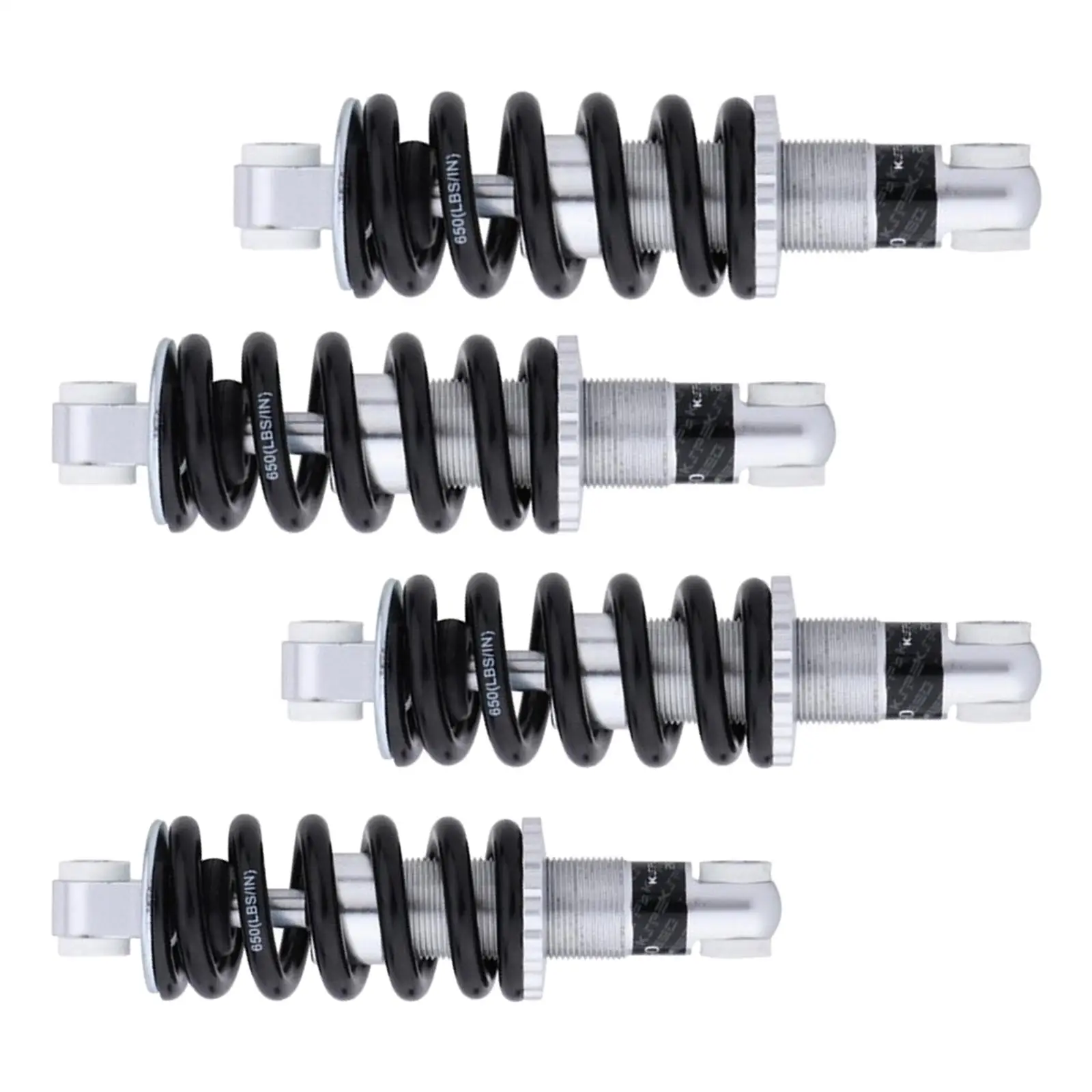 Bike Coil Shock 50mm 155mm 160mm 165mm Mountain  Damping Shocks Rear Shocking Spring Cycling Shocking Accessories