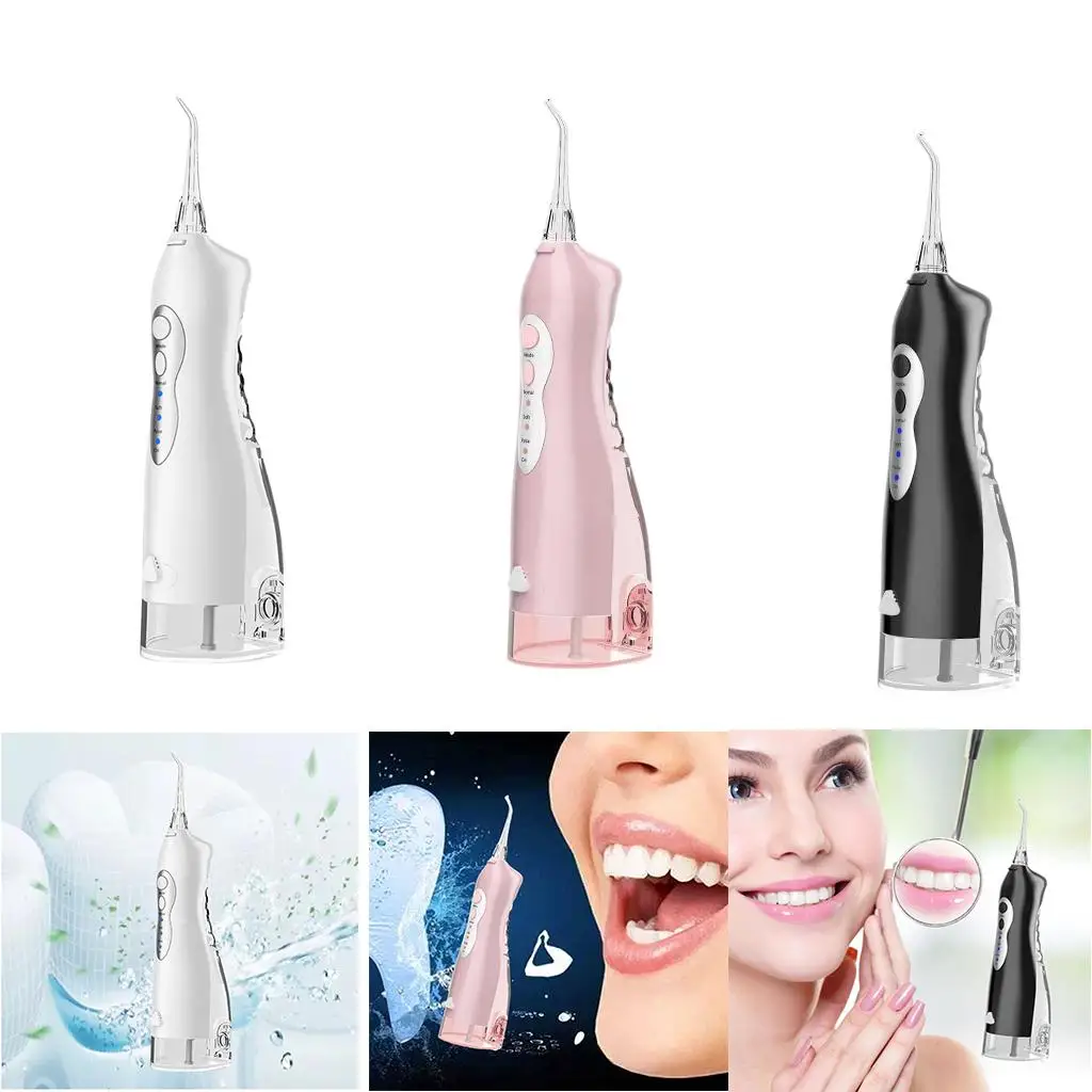 Electric Oral Irrigator Teeth Cleaner Kit High Efficiency Household Use