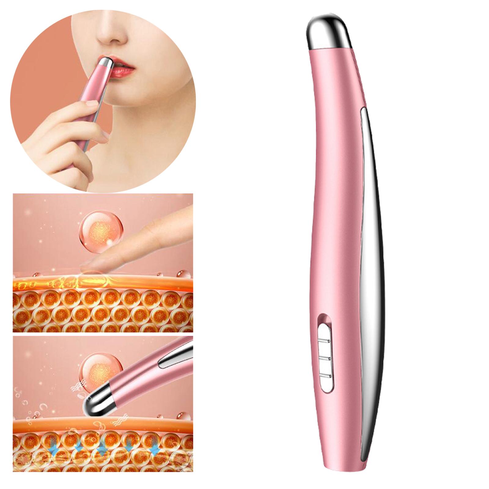 Eye Massager Pen   Gift Vibration Ergonomic  Tool  Lip   Puffiness Facial