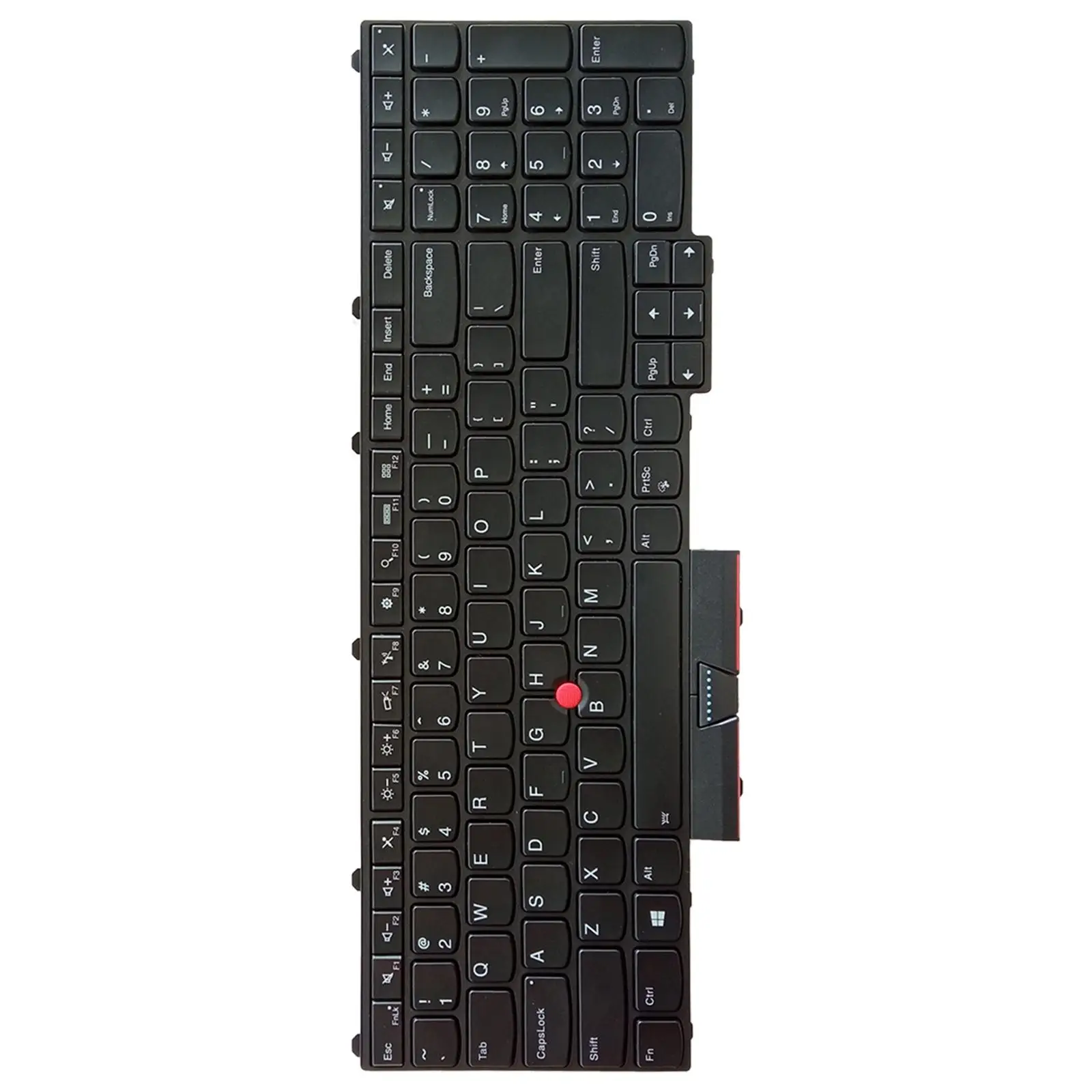 US Layout Keyboard with Backlit Replaces for ThinkPad P51 P71 No Frame Easy Install Professional Premium