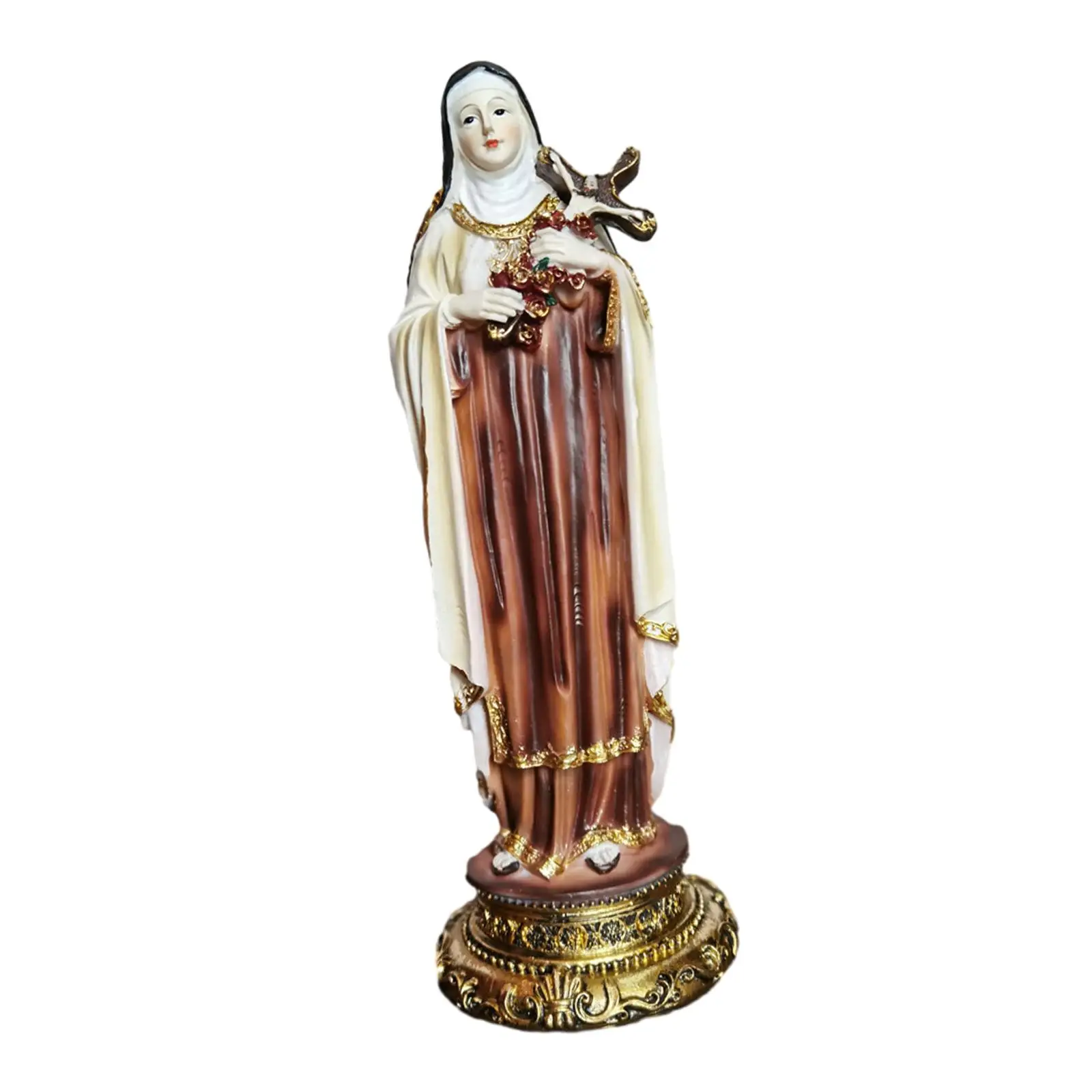 Religious Figurine Traditional Collectible Figurine for Office Bedroom Hotel