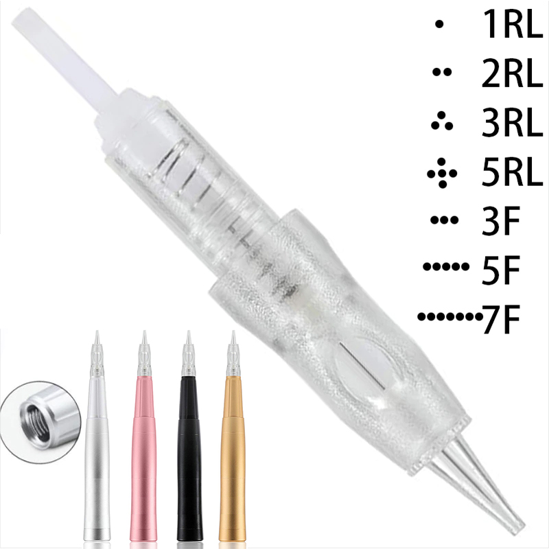 Best of Permanent Makeup Tattoo Needle Cartridge For Tattoo Machine Kit Eyebrow Lips Needle 1R 2R 3R 5R 3F Microblading Tattoo Supplies Reviews & Tips