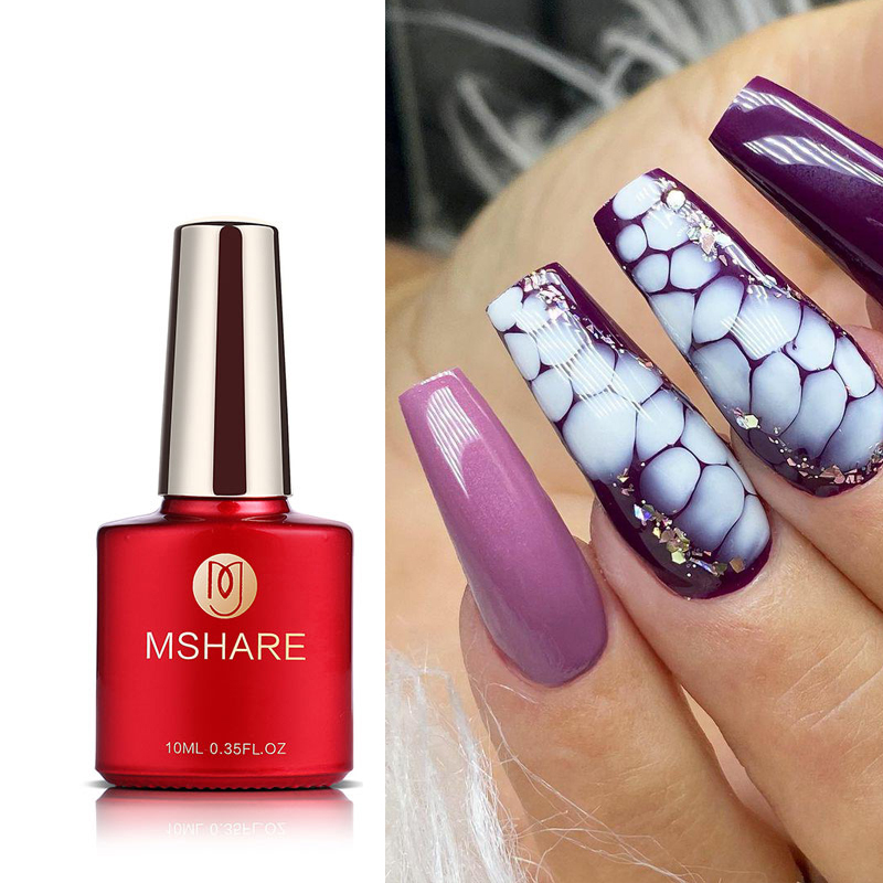 Best of MSHARE Blooming Nails Gel Lacquer Soak Off UV Led Spreading Effect Gel Reviews & Tips